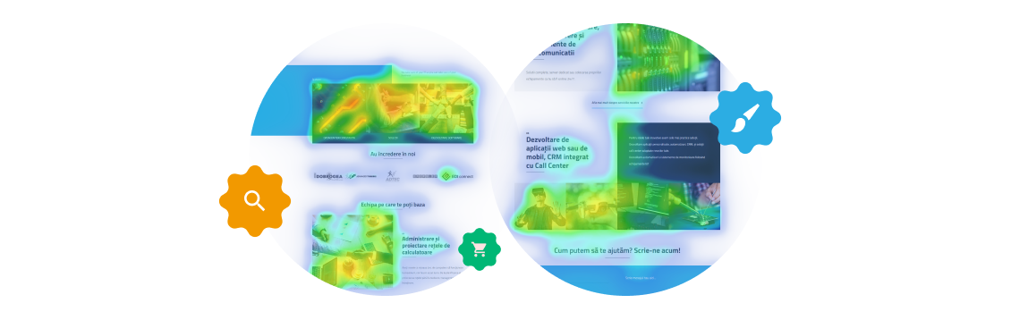 webdesign heatmap